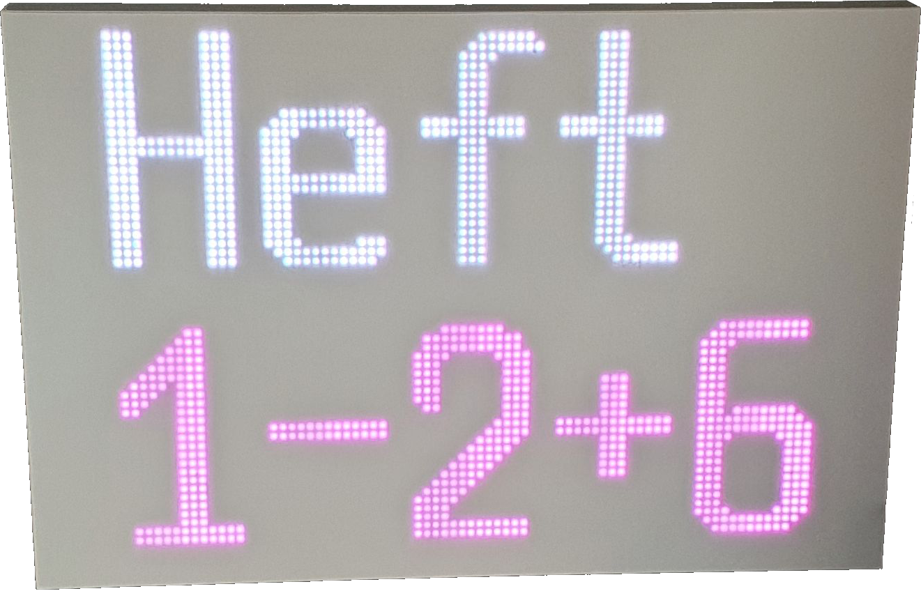 Liedanzeige WLZ1-180 Liedanzeige WLZ1-180